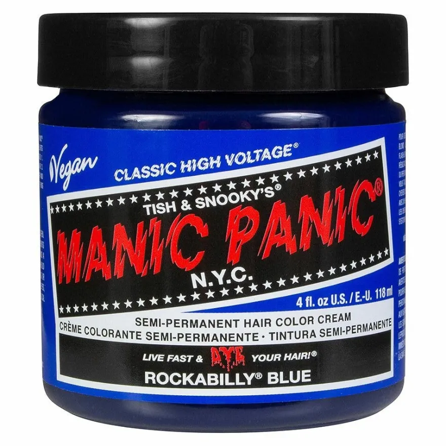 Manic Panic Rockabilly Blue Colorazione Semipermanente Classica Per Capelli 118ml
