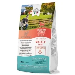 Marpet Aequilibriavet Low Grain Maiale Cibo Secco Per Cani Adulti Taglia Medium Large Sacco 1,5Kg