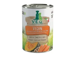 Marpet Vegan Dog Carote/Zucca/Ceci Cibo Umido Per Cani Adulti Scatoletta 400g