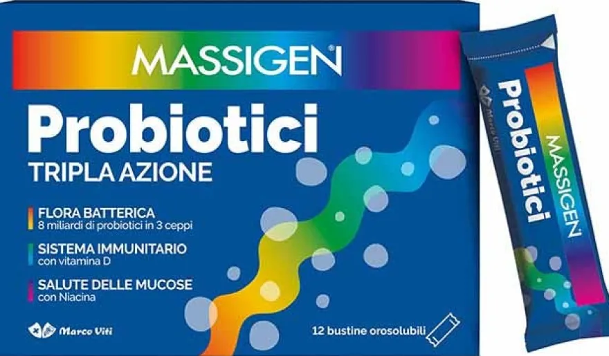 Massigen Probiotici 12 Stickpack