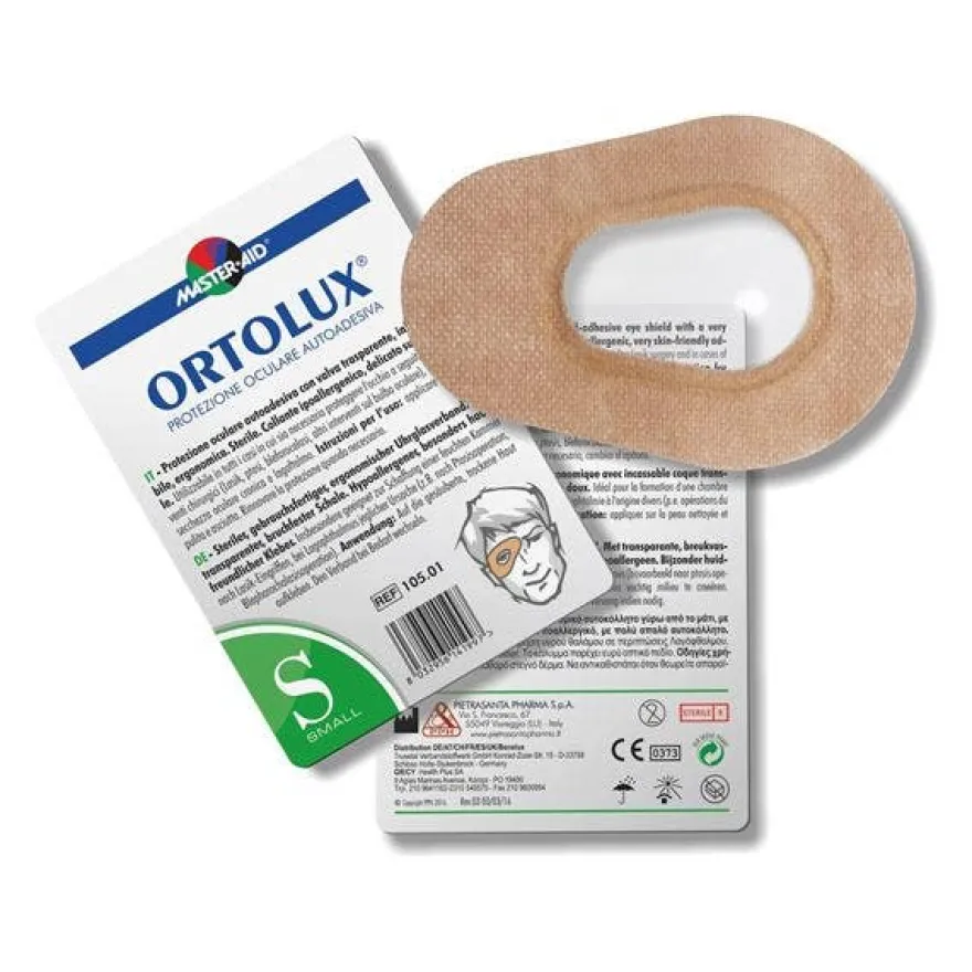 Master Aid Ortolux Cerotto Trasparente Con Valva Taglia S 1 Pezzo