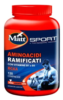 Matt Sport Aminoacidi Ramificati 120 Compresse