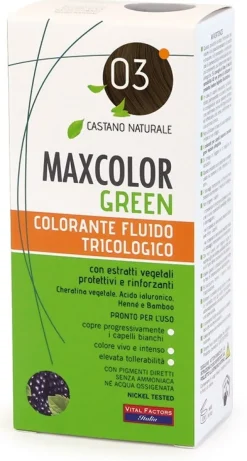 MAX COLOR GREEN 03 CASTANO NAT