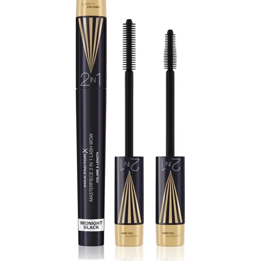 Max factor Mascara Masterpiece 2 In 1 Lash Wow Midnight Black 7ml