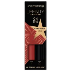 Max Factor Set Labbra Lipfinity Lip Colour Numero 90 Starstruck