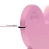 Medaglietta Per Cani E Gatti Personalizzata Osso In Alluminio Rosa Taglia Grande