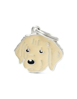Medaglietta Per Cani Personalizzata Golden Retriever