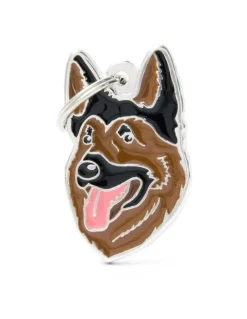 Medaglietta Per Cani Personalizzata Pastore Tedesco
