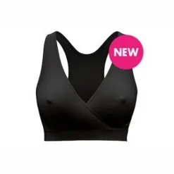Medela Keep Cool Sleep Reggiseno Gravidanza/Allattamento Colore Nero Taglia L