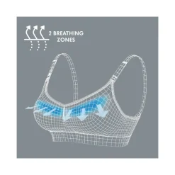 Medela Reggiseno Gravidanza/Allattamento Keep Cool Ultra Bianco Taglia XL