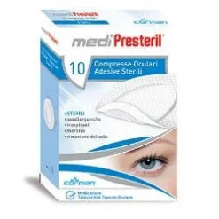 Medipresteril Garza Oculare Adesiva 10 Pezzi