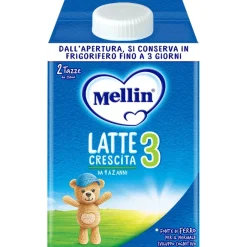 Mellin 3 Latte Crescita Liquido 1-2 Anni 500ml