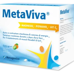 Metaviva Magnesio Potassio Vitamina C 20 Bustine