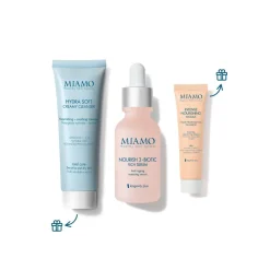 Miamo Cofanetto Intense Nourishing Nourish 3 Biotic Rich Serum 30ml + Maschera 10ml + Hydrasoft Creamy Cleanser 50ml