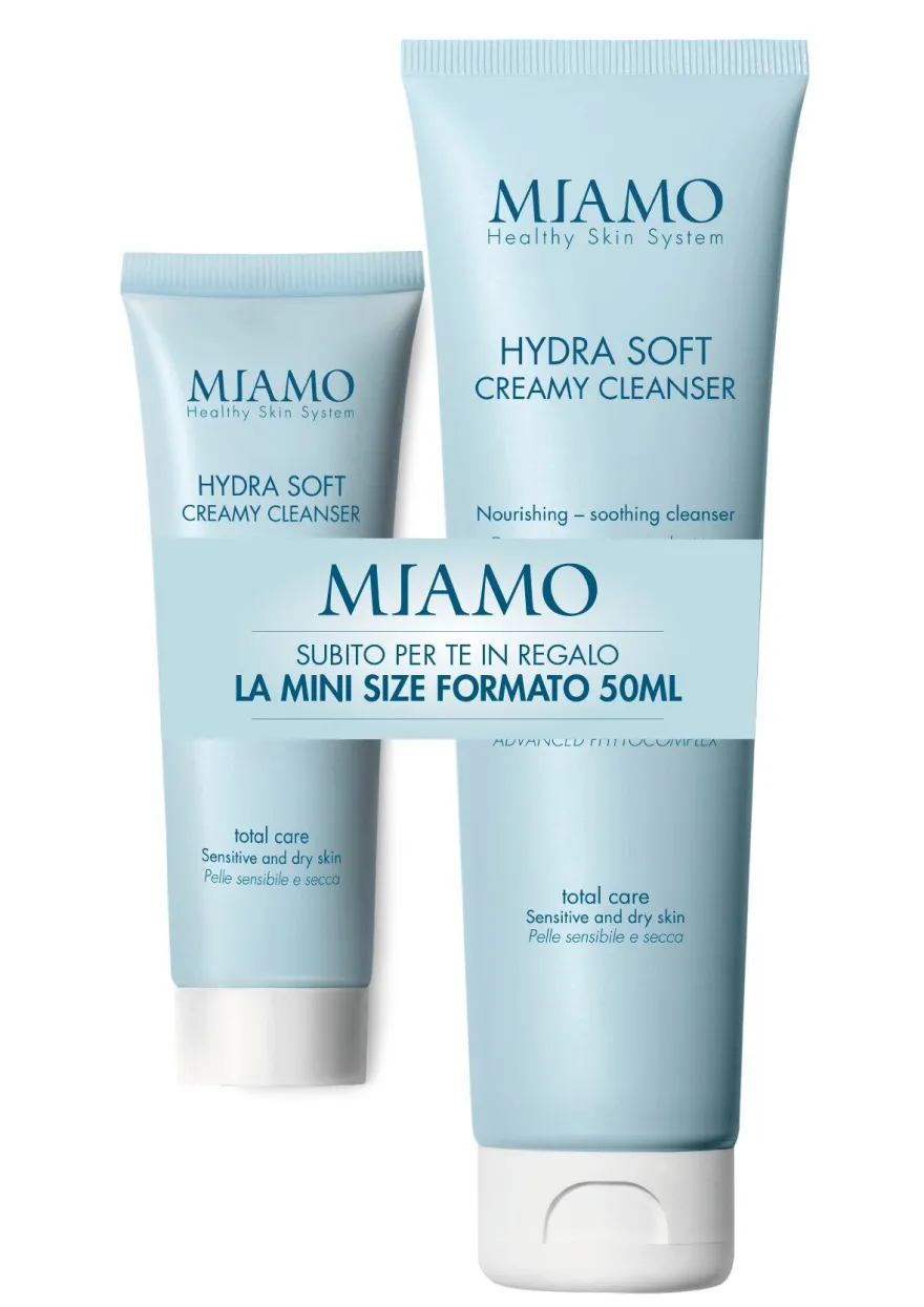 Miamo Hydra Soft Creamy Cleanser Crema Detergente Viso 150ml + 50ml