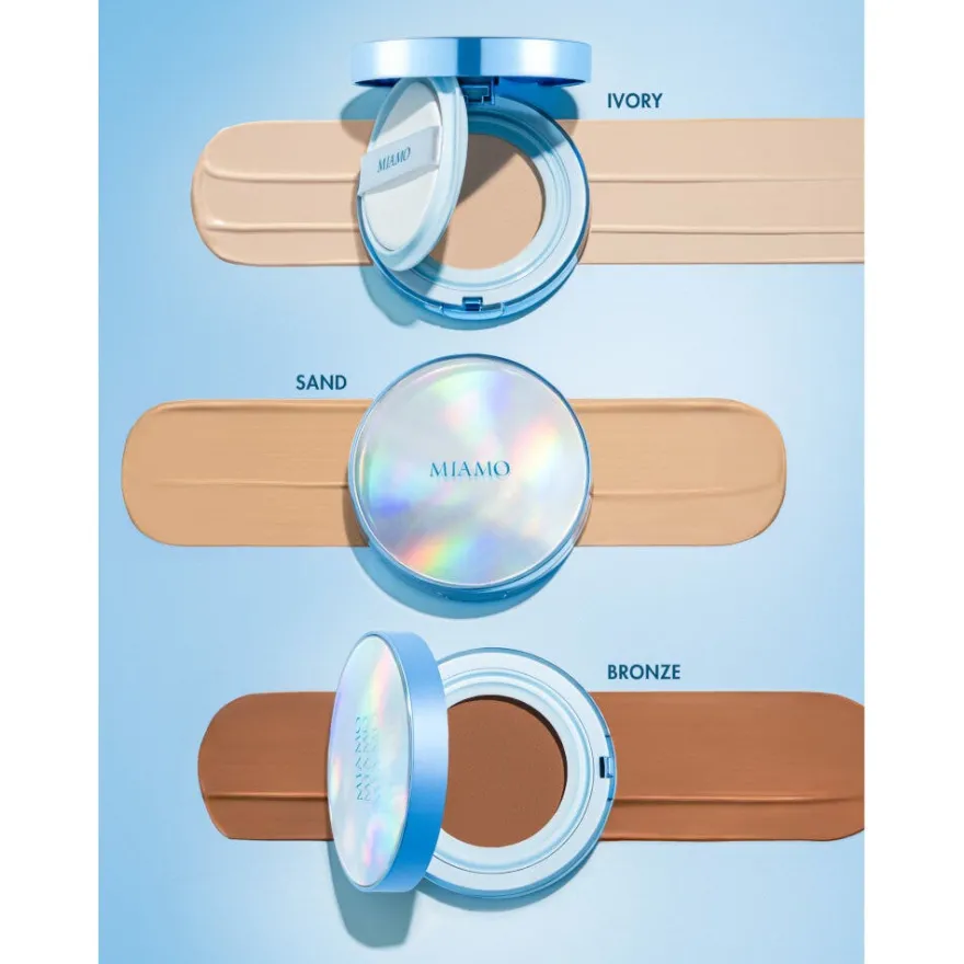 Miamo Second Skin Mesh Fondotinta Cushion Sand SPF50 Pa+++