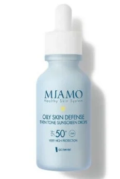 Miamo Siero Oily Skin Defense Even Tone Sunscreen Drops 30ml SPF50+