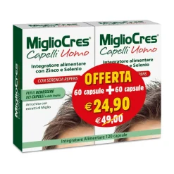 Migliocres Capelli Uomo 60+60 Capsule