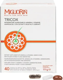 Migliorin Tricox 40 Capsule + 40 Tavolette + 40 Gellule