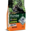 Monge B Wild Grain Free Anatra Con Patate Cibo Secco Per Cani Cuccioli Sacco 2,5 Kg