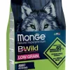 Monge B Wild Low Grain All Breeds con Cinghiale Cibo Secco Per Cani Adulti Sacco 2,5 Kg