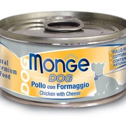 Monge Dog Pollo Con Formaggio Cibo Umido Cani Adulti 95g