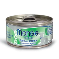 Monge Dog Pollo con Verdure Cibo Umido Per Cani Adulti 95g
