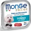 Monge Fresh Paté Bocconcini Con Tonno Cibo Umido Per Cani Adulti 100g