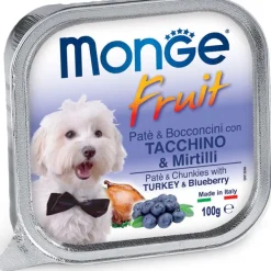 Monge Fruit Tacchino E Mirtilli Cibo Umido Per Cani Adulti 100g
