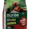 Monge Grain Free All Breeds Adult Cibo Secco Agnello Con Patate E Piselli Per Cani Adulti Sacco 2,5kg