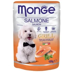 Monge Grill Salmone Cibo Umido Per Cani Adulti 100g