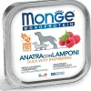 Monge Monoprotein Anatra Con Mirtilli Cibo Umido Per Cani Adulti 150g