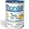 Monge Monoprotein Pollo Con Ananas Cibo Umido Per Cani Adulti 400g