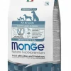 Monge Natural Superpremium All Breeds Trota con Riso e Patate Cibo Secco Cani Cuccioli Sacco 12 Kg