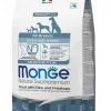 Monge Natural Superpremium All Breeds Trota con Riso e Patate Cibo Secco Cani Cuccioli Sacco 2.5Kg