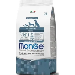 Monge Trota Riso E Patate Cibo Secco Cani Adulti Sacco 12 Kg