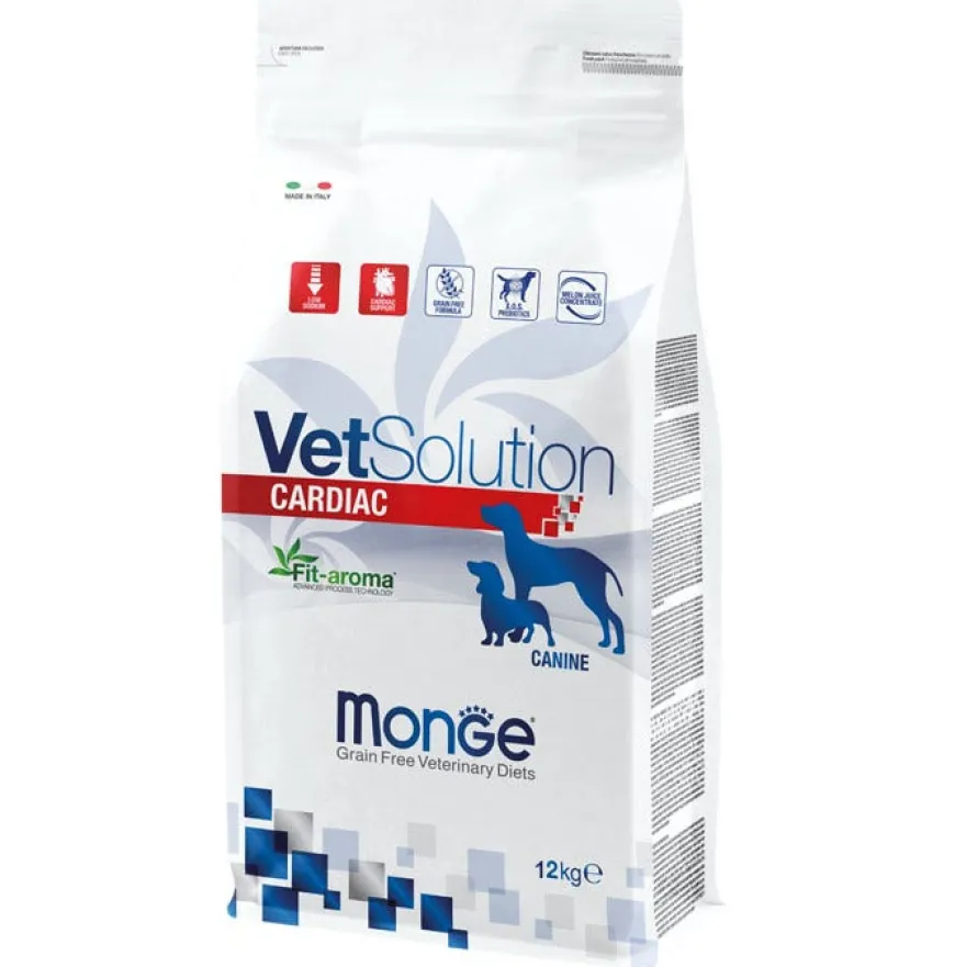 Monge VetSolution Cardiac Linea Veterinaria Cibo Secco Cani 12kg