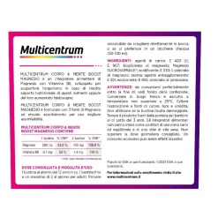 Multicentrum Boost Magnesio Integratore Alimentare Vitamina B6 Magnesio Pidolato Stanchezza 30 Bustine