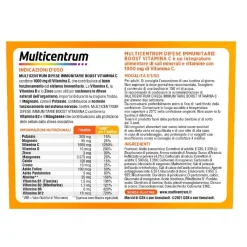 Multicentrum Difese Immunitarie Boost Vitamina C Integratore Alimentare Sali Minerali Vitamine 14 Bustine