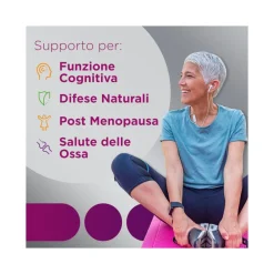 Multicentrum Donna 50+ Integratore Multivitaminico Multiminerale Ferro Calcio Vitamina D D3 30 Compresse