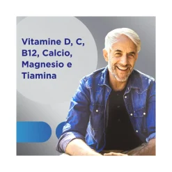 Multicentrum Uomo 50+ Integratore Alimentare Multivitaminico Vitamina D3 C B Zinco Magnesio 30 Compresse