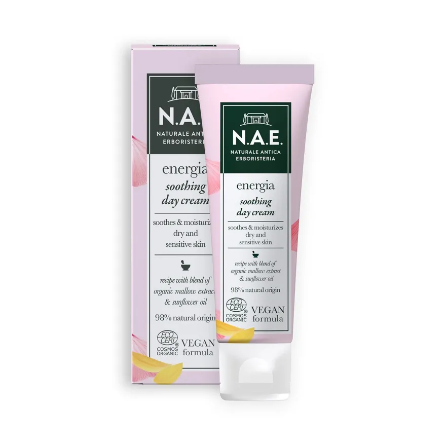 N.A.E. Crema Giorno Lenitiva Energia Formula Vegana 50ml