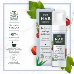N.A.E. Siero Viso Anti-Età Bellezza Formula Vegana 30ml