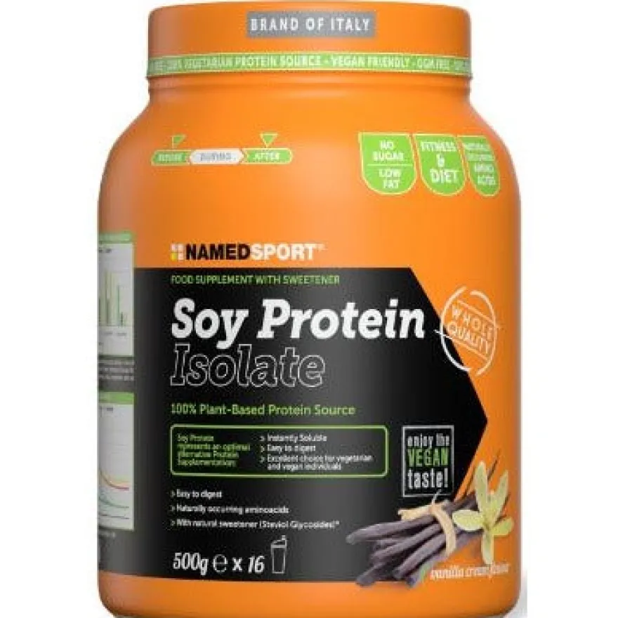 Named Sport Soy Protein Isolated Vaniglia 500g