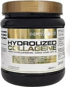 Natroid Hydrolized Collagene con Acido ialuronico e Vit. C 360g
