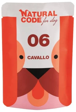 Natural Code 06 Cavallo Cani Adulti Busta 100g