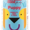 Natural Code Puppy 02 Cibo Umido Con Agnello/Riso/Pera Per Cuccioli Barattolo 400g