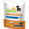 Natural Trainer Cane Sensitive No Gluten Small & Toy Adult con Uovo e Cereali Integrali 800g
