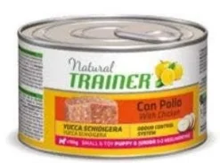 Natural Trainer Cibo Umido Con Pollo Per Cuccioli Taglia Piccola/Toy Barattolo 150g