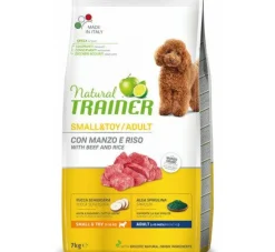 Natural Trainer Crocchette Manzo Cane Adult Small & Toy 7Kg